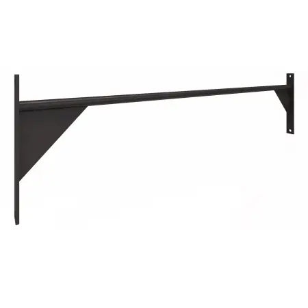 Barra de dominadas entre paredes con refuerzo | Hecho a medida - Vista en perspectiva inclinada