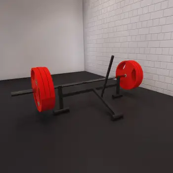 Double Deadlift Barbell Jack | Custom Made - Full View 2