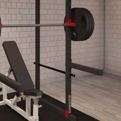 Safety Bar - Barre di Sicurezza per Rack - SF1 | Su Misura - Visuale Ravvicinata