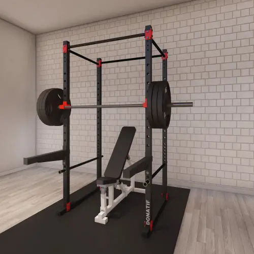 Barre de traction droite | Sur mesure - Vue inclinée