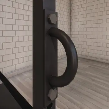 Battle Rope Hook for Racks | Custom Made - Full View 2