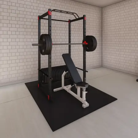 Support de musculation - Support de musculation horizontal | Sur mesure - Vue complète de la chambre