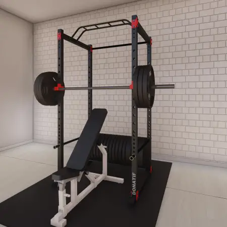 Support de musculation - Support de musculation horizontal | Sur-mesure - Vue de face