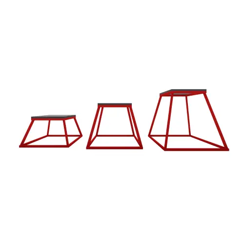 Ensemble de plate-forme pliométrique - Professionnel | Sur-mesure - Vue de face