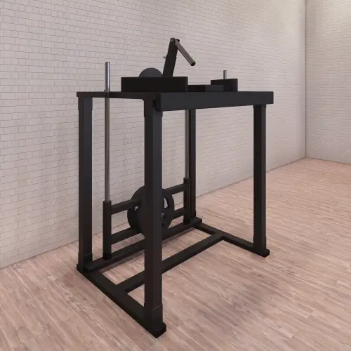 Table Popeye avec pack de poids - Professionnel - Vue inclinée