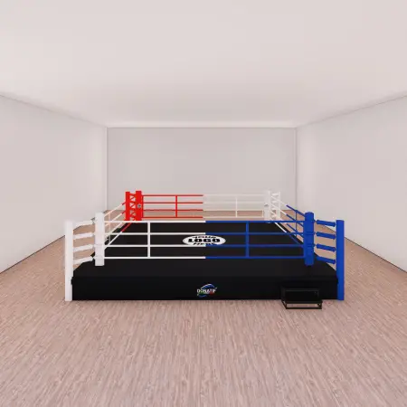Ring de boxeo - Boxeo elevado 50 cm | Tamaño variable - Vista completa de la habitación