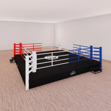 Boxing Ring - Raised Boxing 50 cm | Variable Size - Side View