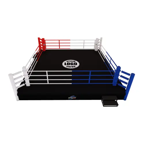 Boxing Ring - Raised Boxing 50 cm | Variable Size - Front View