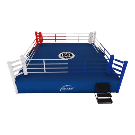 Ring da Boxe - Pugilato Rialzato 90 cm | Dimensione Variabile - Visuale Frontale