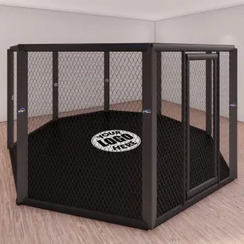Octagonal MMA Cage | Variable Size - Full View 2