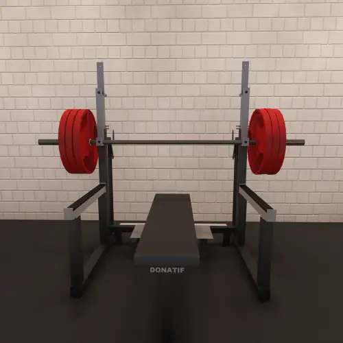 Competition Bench Squat - Powerlifting | Su Misura - Visuale Frontale