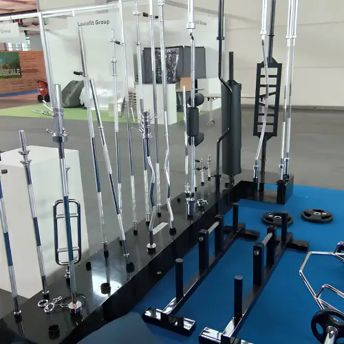 Olympische Langhantel Maximale Belastung 680 kg | Rimini Wellness 2024 - Vollansicht im Zimmer