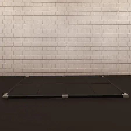 Kreuzheben-Plattform - Powerlifting | Anpassbar - Vorderansicht