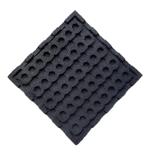 Azulejo engomado 4 cm - Exterior | Pisos deportivos - Vista completa de la superficie inferior