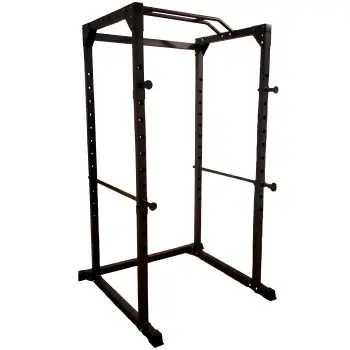 Cage Rack with Multi Grip Pull-Up Bar - Bodybuilding - Full View