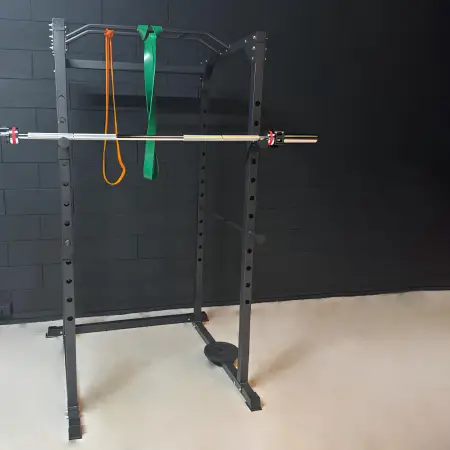 Jaula con barra de dominadas - RR15 | Musculación - Vista frontal