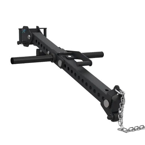 Station de squat à ceinture pour racks | Sur mesure - Vue d’ensemble