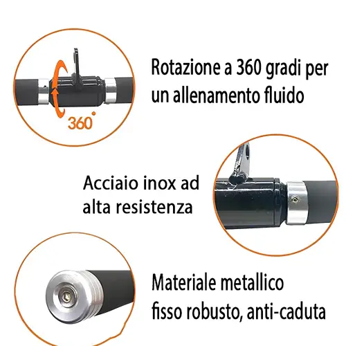 Set Maniglie - da Lat Machine, per Bicipiti e Angolata - Scheda Tecnica