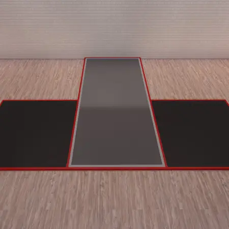 Deadlifting Platform - Professionale | Personalizzabile - Visuale Frontale