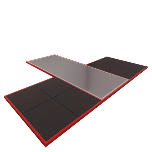 Deadlifting Platform - Professionale | Personalizzabile - Visuale Inclinata