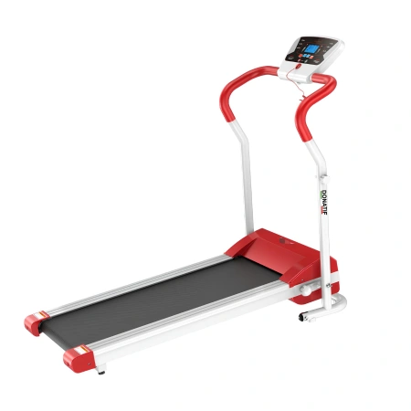 Cinta de correr delgada - TR30 | Correr y caminar para el gimnasio en casa - Vista desde la izquierda