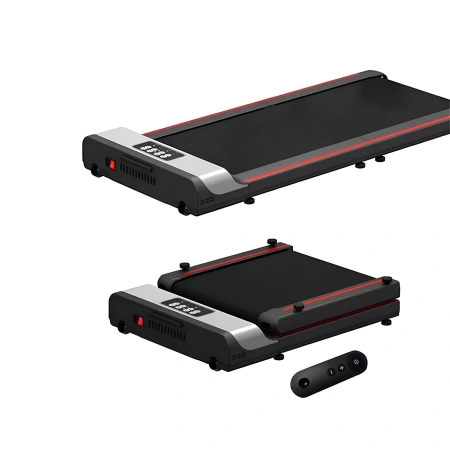 Tapis Roulant Elettrico 6 Km/h - TR55 | Home Gym - Visuale Prodotto Aperto e Chiuso