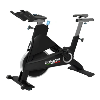 Professionelles Spinning Fahrrad mit Kettenantrieb