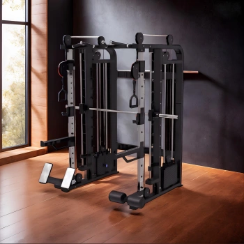 Power Rack con Piastre in Ghisa - MR70 | Altezza 2 Metri - Visuale Completa Struttura 2