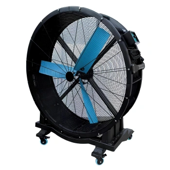 Variable Speed Electric Industrial Fan - Full View