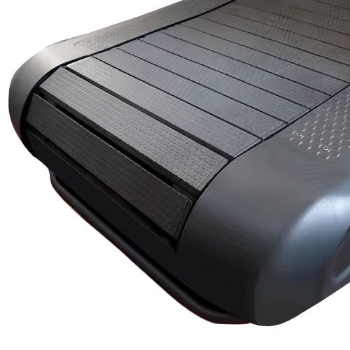 Tapis de course incurvé 20 Km/h - TRC35 | Professionnel - Vue rapprochée de la plate-forme