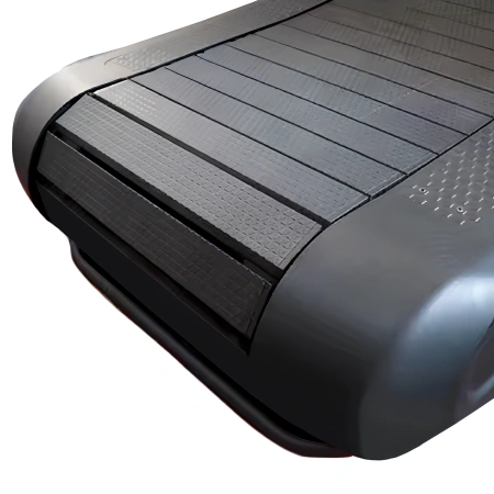 Gebogenes Laufband 20 Km/h - TRC35 | Professionell - Nahaufnahme der Plattform