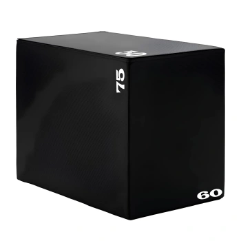 Plyo Box with 3 Heights and Capacity 200 Kg | Professional - Front View