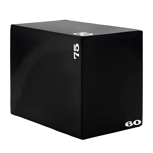 Plyo Box with 3 Heights and Capacity 200 Kg | Professional - Front View