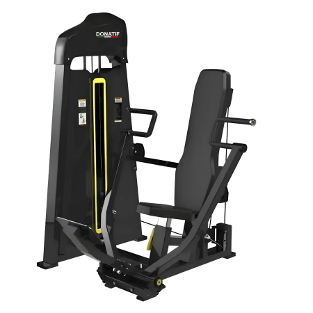 Prensa vertical - FMT | Paquete de pesas incluido | Personalizable - Vista de estructura completa