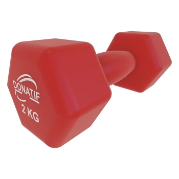 2 Kilogram Vinyl Dumbbell - Non Slip | Fitness