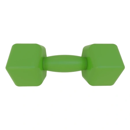 Manubrio in Vinile da 2,5 Kg - Antiscivolo | Fitness - Visuale Frontale