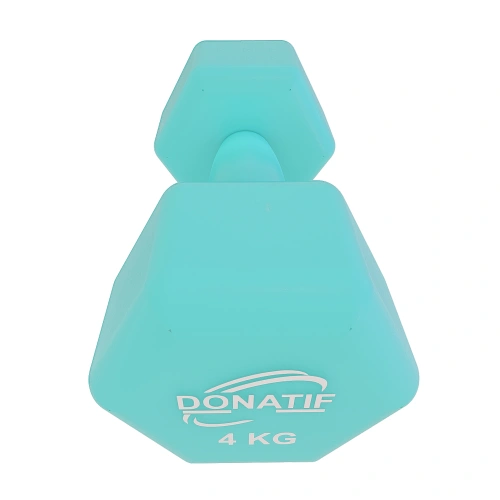 Manubrio in Vinile da 4 Kg - Antiscivolo | Fitness - Visuale dall'Alto