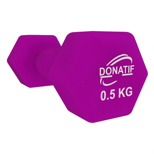 0.5 Kg Neoprene Handlebar - Non-slip | Fitness - Visual Logo