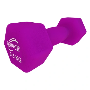 0.5 Kg Neoprene Handlebar - Non-slip | Fitness - Left Side View