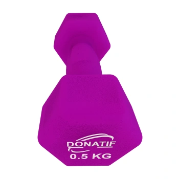 Manillar de neopreno de 0,5 kg - Antideslizante | Fitness - Vista lateral izquierda 2