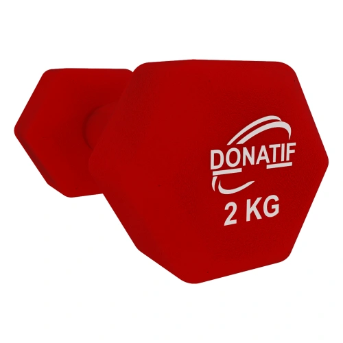 2 Kg Neoprene Handlebar - Non-slip | Fitness - Visual Logo