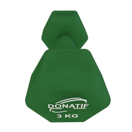 Manubrio in Neoprene da 3 Kg - Antiscivolo | Fitness - Visuale dall'Alto