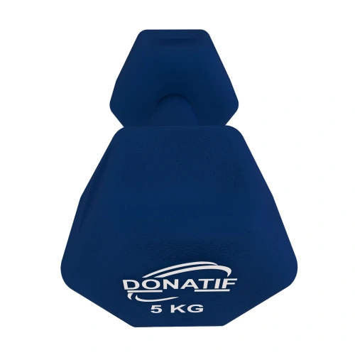 Manubrio in Neoprene da 5 Kg - Antiscivolo | Fitness - Visuale dall'Alto