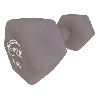 6 Kg Neoprene Dumbbell - Non-slip | Fitness - Left View