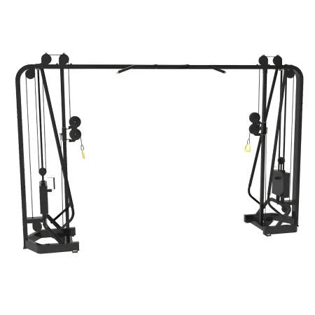 Crossover Cables - FMT | Weight Stack Included and Expandable - Inclined View