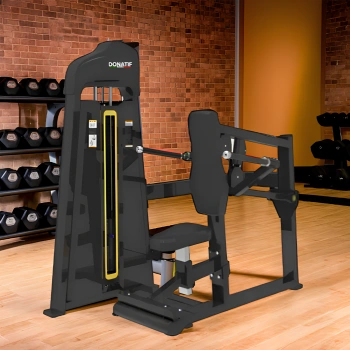 Seated Dip Machine - FMT | Pacco Pesi Incluso | su Misura - Visuale Completa 2