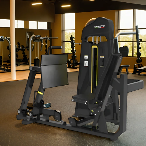 Seated Leg Press - FMT | Weight pack included | Tailor-made - Full View in the Room