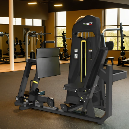 Seated Leg Press - FMT | Weight pack included | Tailor-made - Full View in the Room