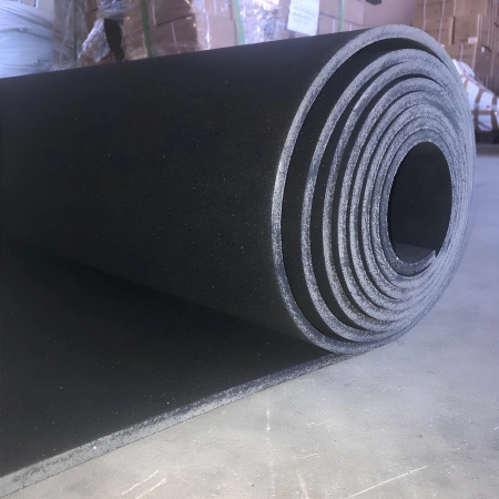 Rollo de goma para alfombras - 1 cm | Pisos de gimnasio