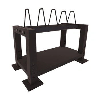 Bumpers & Kettlebells Rack - Freestanding | Tailor-made - View on the Right